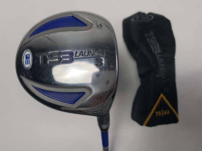 US Kids TS3 Launch 3 Fairway Wood 17* TS3 63" Yellow Youth Graphite Junior RH HC