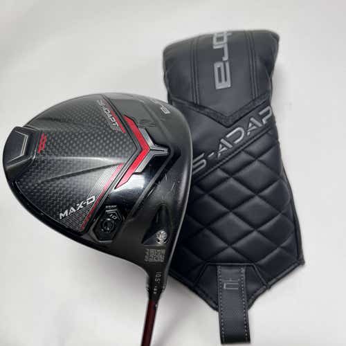 Cobra DS-ADAPT MAX D Driver 10.5* Project X Denali Red 5.0 50g Senior RH HC