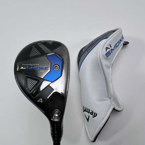 Callaway Paradym Ai Smoke HL 4 Hybrid 21* Cypher Fifty 5.0 50g Senior RH HC