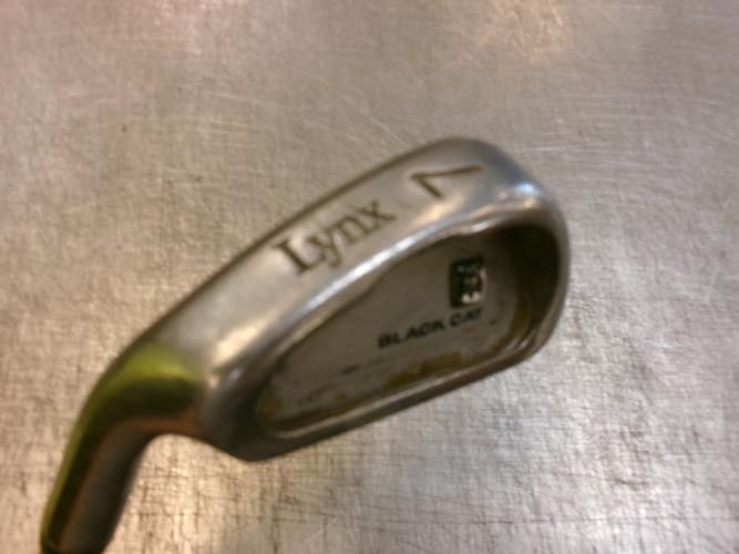 Used Lynx BLACK CAT Mens Individual Iron LH 7 Iron 11339-S000206523