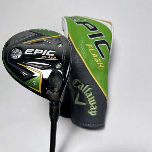 Callaway EPIC Flash 5 Fairway Wood 18* UST Mamiya Helium 4F2 Senior RH HC