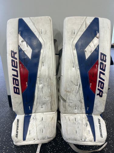 28"+1" Bauer One.7 Goalie Leg Pads (Used)