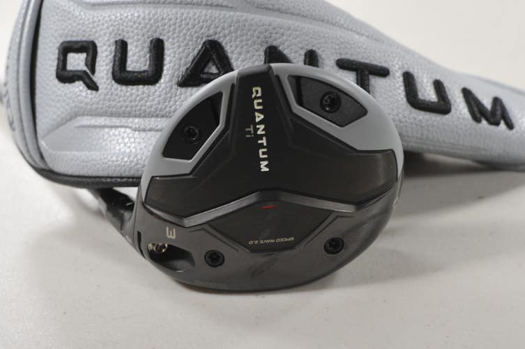 Callaway Quantum Ti 3-15* Fairway Wood Stiff Flex RH Denali 6.0 Graphite #225348