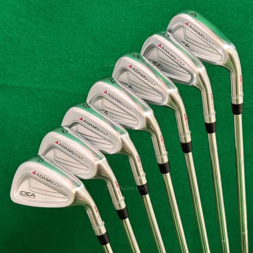 TOUR ISSUE Adams Idea A2 Tour Forged 4-PW Iron Set Dynamic Gold TI X100 X-Stiff