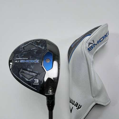 Callaway Paradym Ai Smoke Max 3 Fairway Wood 15* Ascent Blue 50g Regular RH HC