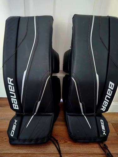 Small Bauer GSX Goalie Leg Pads (Used)
