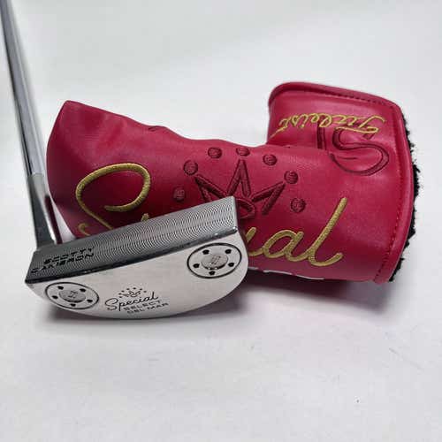 LEFTY Scotty Cameron Special Select Del Mar Putter 34" Mens LH HC