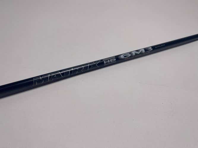 Matrix 6M3 Black Tie Stiff Graphite Driver Shaft 44.25"- Taylormade