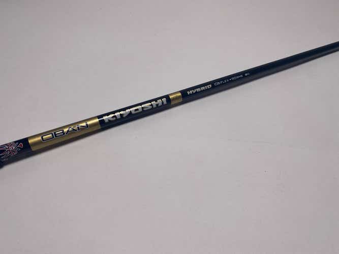 OBAN Kiyoshi Black 05 90g Extra Stiff Graphite Hybrid Shaft 39"-Taylormade