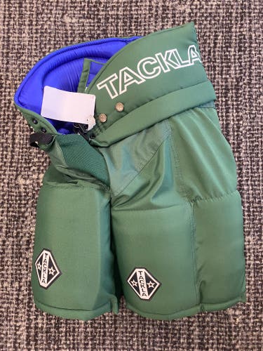 Green Junior Large Tackla Air 9000 Hockey Pants (New)