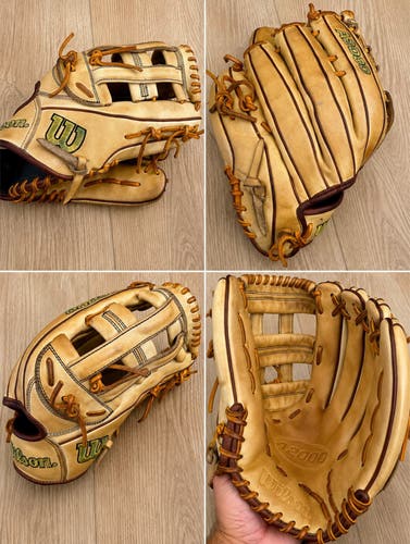 Wilson A2000 1799 RH Outfield Baseball Glove 12.75" (Used)