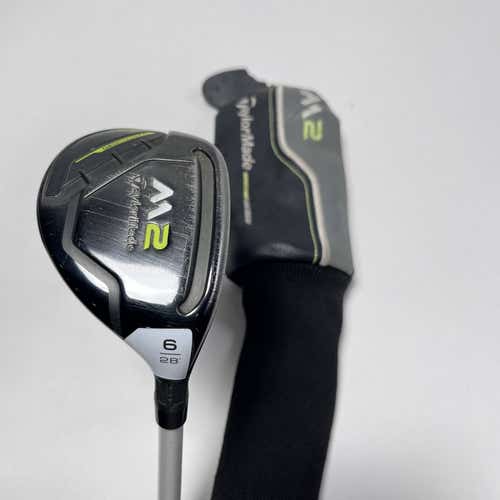 TaylorMade M2 2019 6 Hybrid 28* Aldila Rogue 95 MSI 2.8 85g Stiff RH HC