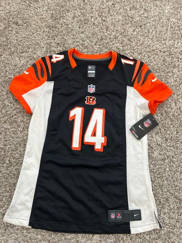 NEW Nike On Field Elite Andy Dalton Cincinnati Bengals NFL Jersey Womens medium