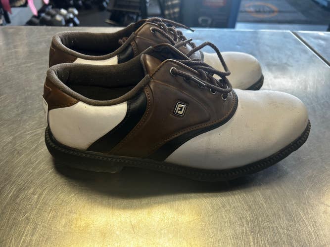 Used Foot Joy Mens Golf Shoes White Senior 11 11868-S000071551