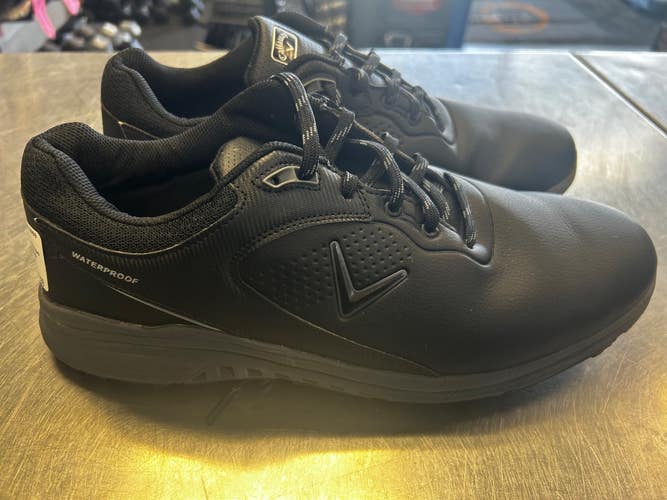 Used Callaway Mens Golf Shoes Black Senior 11 11868-S000071550
