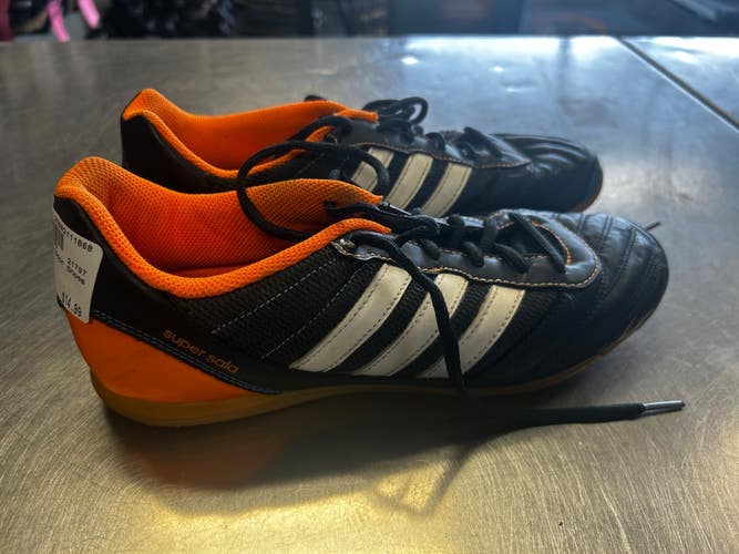 Used Adidas Soccer Indoor Shoes Navy Blue Senior 7.5 11868-S000071572