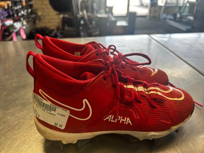 Used Nike Adult FB Cleats Red Senior 5.5 11868-S000071604