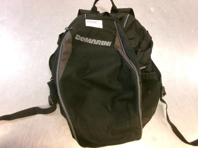 Used Demarini BAT PACK BB/SB Player Backpack Black 11339-S000206293
