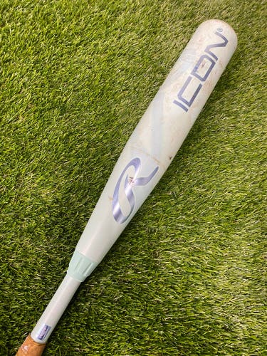 2026 Rawlings Icon Composite Bat USSSA Certified (-5) Composite 25 oz 30" (Used)