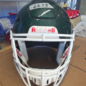 USED RIDDELL FLEX ADULT HELMET - LARGE - PEARL CARDINAL