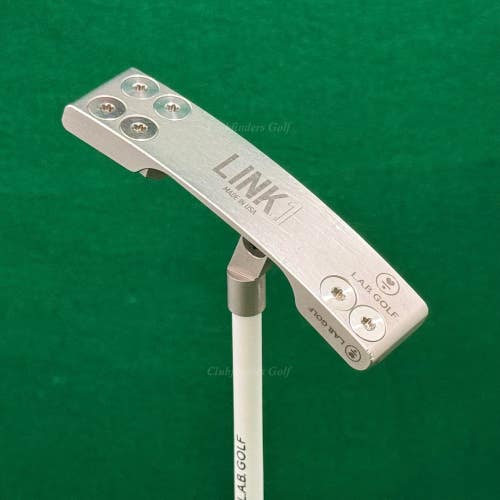 LAB Golf LINK.1 Custom 35" CS Putter Golf Club w/ LAB ACCRA x White & HC
