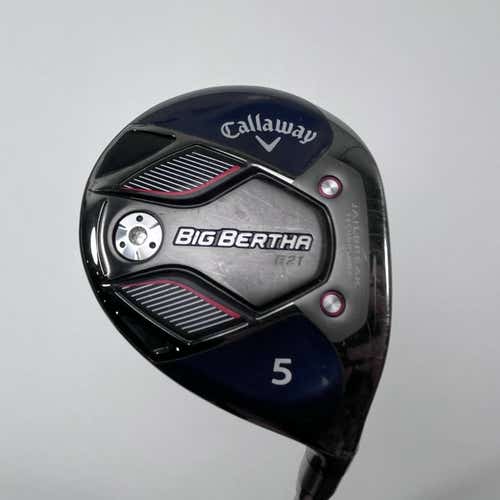 Callaway Big Bertha B21 5 Fairway Wood 18* RCH 55g Senior Graphite Mens RH