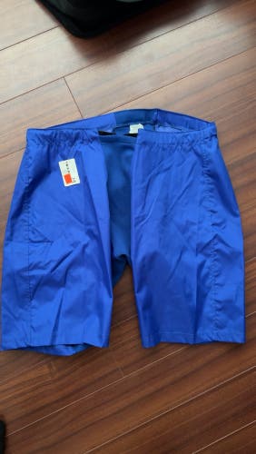 Blue hockey pant shell