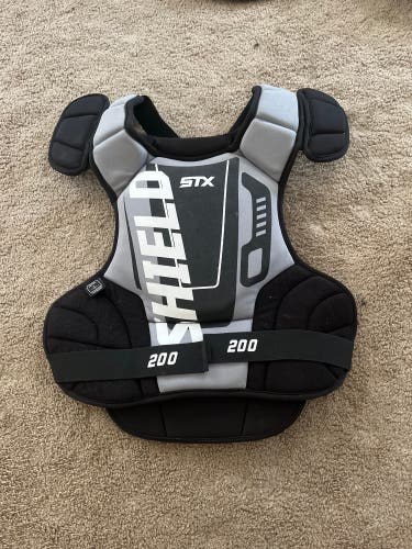 Small/Medium lacrosse goalie chest protector STX Shield 200
