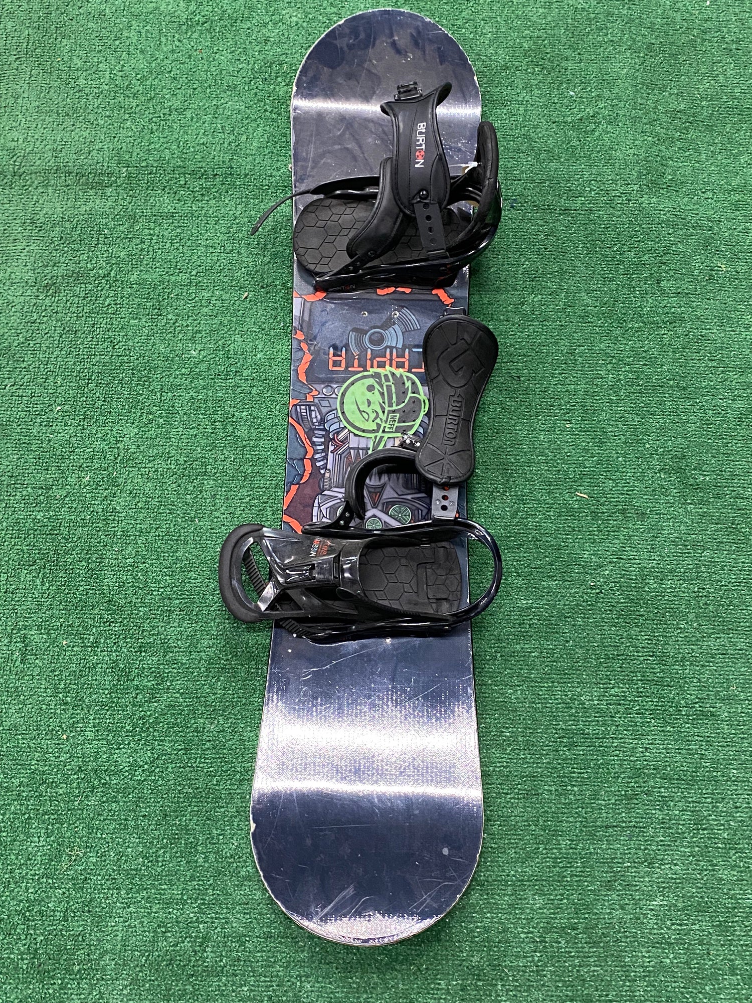 Burton Custom Snowboard With Bindings 125 cm (Used) | SidelineSwap