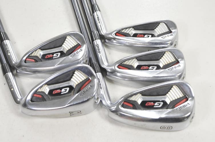 Ping G410 6-W Iron Set Regular Flex White Dot Right Alta CB Graphite  # 221502