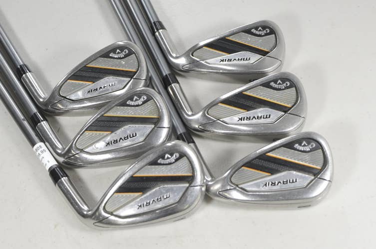 Callaway Mavrik 6-PW,AW Iron Set Regular Flex Catalyst 5.5 65g Graphite #225808