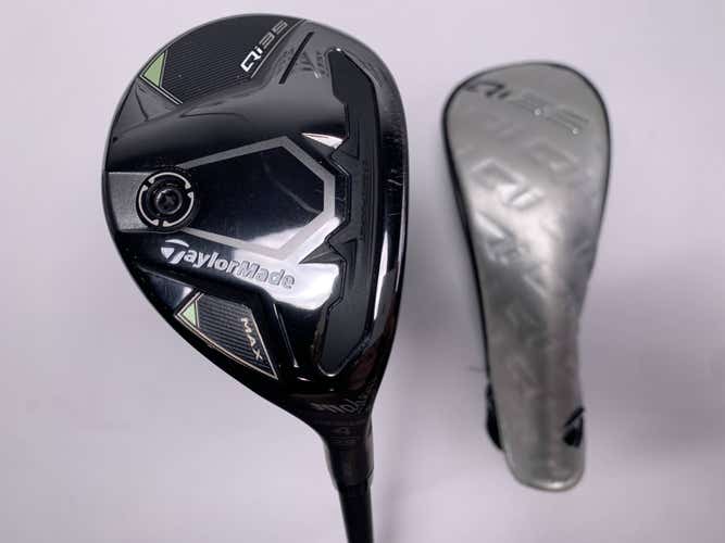 TaylorMade Qi35 Max Rescue 4 Hybrid 23* Vanquish 5 R2 Senior Graphite Mens RH HC