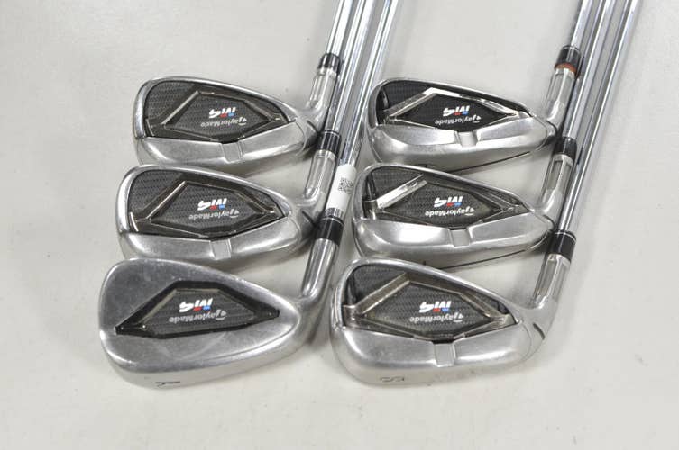 LEFT HANDED TaylorMade M4 6-PW,AW Iron Set Regular Flex KBS MAX 85 Steel #225937