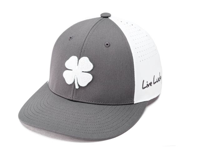 NEW Black Clover Live Lucky Brooksy 2 Charcoal Snapback Golf Hat/Cap