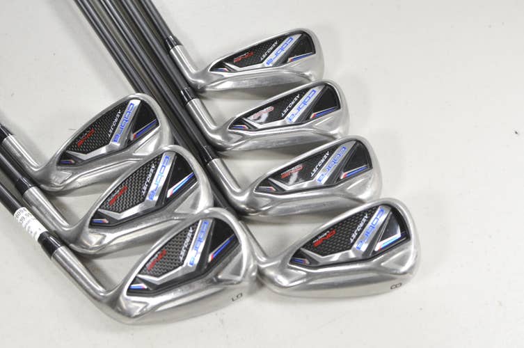 Cobra Aerojet One Length 5-PW,GW Iron Set Regular Flex KBS PGI Graphite #226094