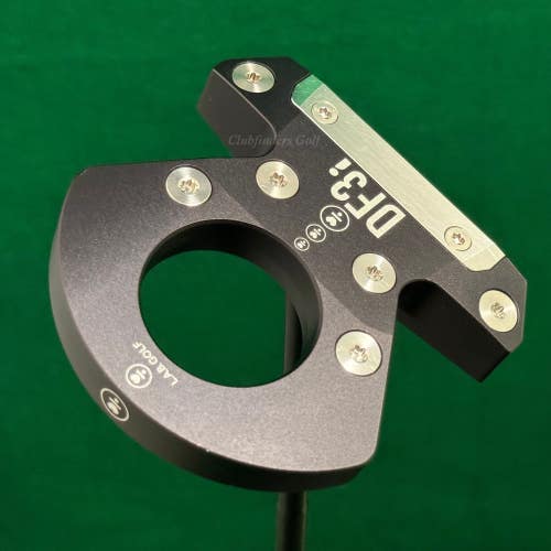 LAB Golf 2026 DF3i 34" Stainless Steel Insert Putter Matte Black Steel w/ HC