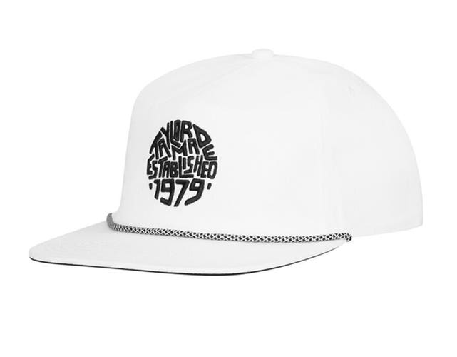 NEW 2026 TaylorMade Daytona Rope White Golf Hat/Cap