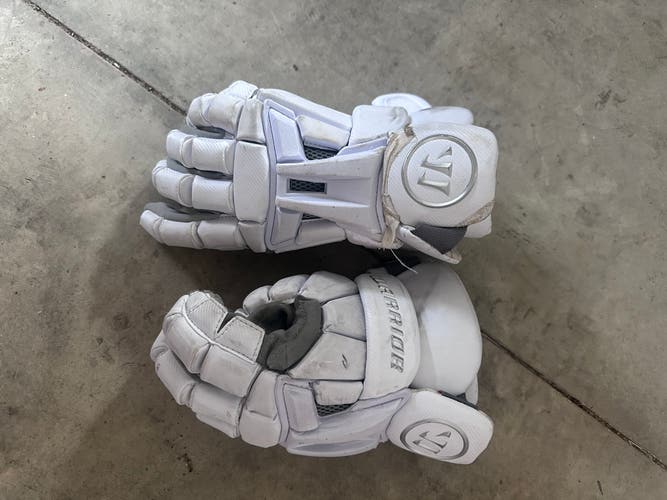 Warrior Burn XP Lacrosse Gloves (Used)