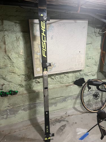 Fischer Europa cup 496 50T gs skis with marker plates