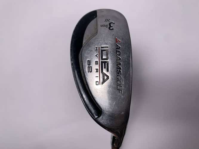 Adams Idea A2 3 Hybrid 20* Aldila NV Green Hybrid 85g Stiff Graphite Mens RH