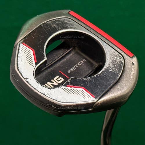 Ping Fetch 2021 Black Dot 35" Double-Bend Mallet Putter Golf Club w/ HC
