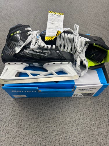 Bauer Elite Hockey Goalie Skates 11 (New) Fit 2