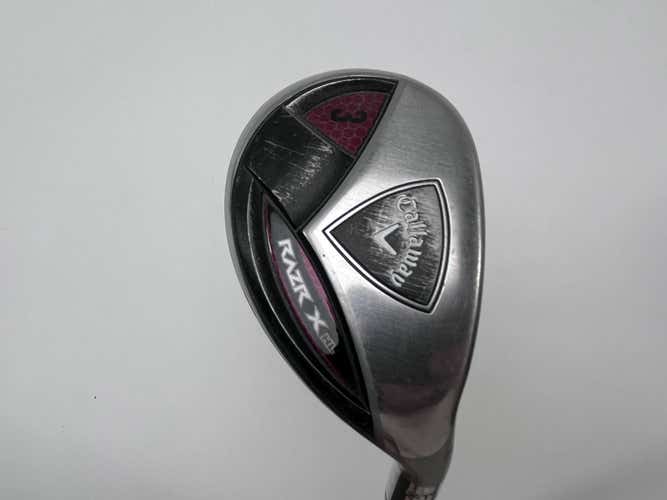Callaway Razr X HL 3 Hybrid 21* Stiff Graphite Mens RH