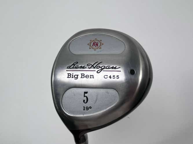 LEFTY Ben Hogan Big Ben C455 5 Fairway Wood 19* Aldila NV Green 70g Stiff LH