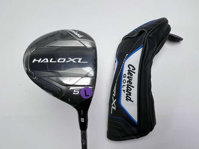 Cleveland HALO XL 5 Fairway Wood 18* Aldila Ascent Blue 40 Ladies Graphite RH HC