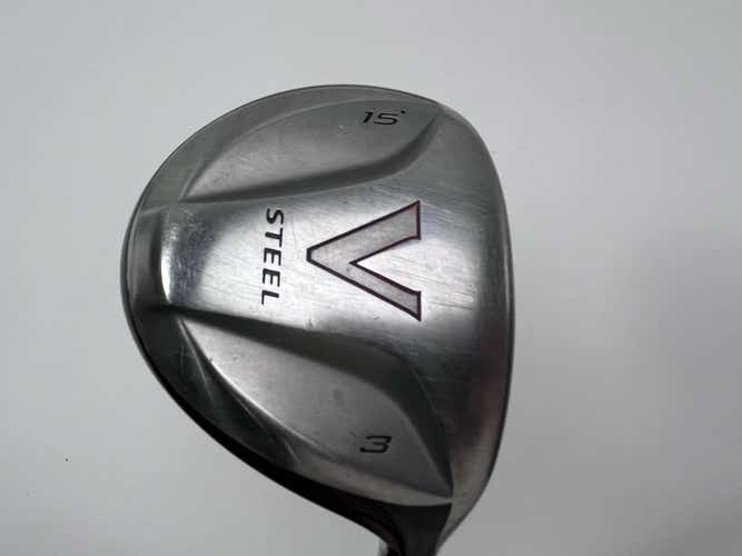 TaylorMade V Steel 3 Fairway Wood 15* MAS2 Ultralite Ladies Graphite Womens RH