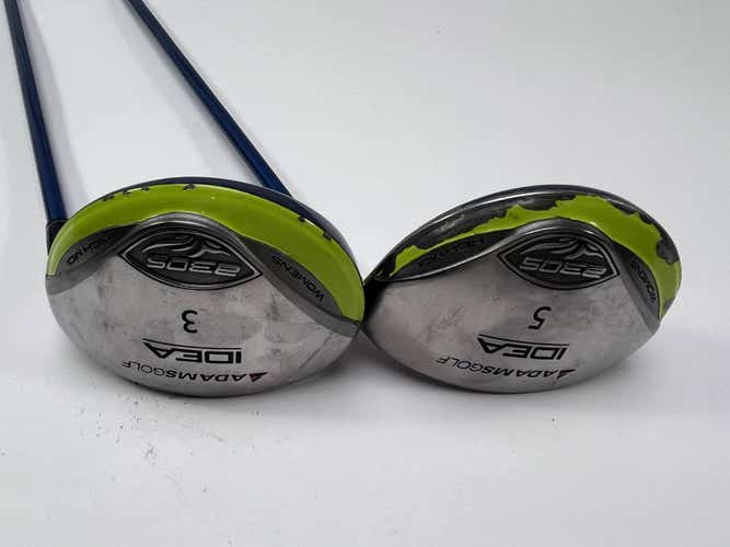 Adams Idea A3 OS 3 & 5 Fairway Wood Set 15* | 18* Idea Womens 50g Ladies RH