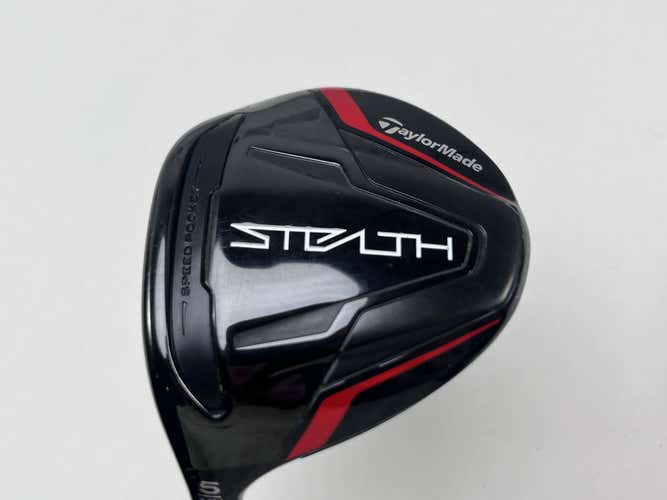 LEFTY TaylorMade Stealth 5 Fairway Wood 18* Fujikura Atmos Red 5R Regular LH