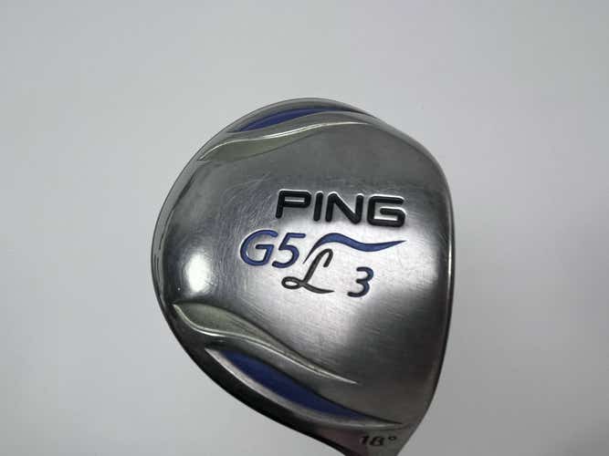 Ping G5 Ladies 3 Fairway Wood 18* ULT50F 50g Ladies Graphite Womens RH