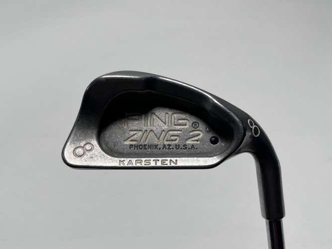 Ping Zing 2 Single 8 Iron Black Dot Karsten JZ Regular Steel Mens RH